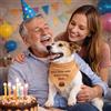 Pictogogo Bandana Personalizzata per Cane con Nome - Foulard per Cani Personalizzabile con Testo e Simbolo - Lavabile - Prodotto e Personalizzato in Europa (Compleanno, S)