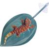 Xijobido Piattaforma Per Il Bagno Di Sole Delle Rane,Decorazione Habitat - Ventose a Forma di Foglia Decor Acquario per Tartarughe, Leopardo, Rane Nane, Anfibi