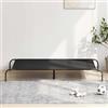 Teenpull Cuccia rialzata per cani, 150 x 90 x 20 cm, nero, robusto tessuto Oxford, traspirante, impermeabile, per cani di taglia grande, per interni ed esterni
