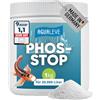 AGUALEVE® Phosstop 1kg NUOVO | lega fosfati in modo estremamente efficace dopo trattamento alghe e previene nuove alghe | per laghetti con pesci, giardino e balneabili | Made in Germany