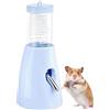 Generico Bottiglia per Bere per Criceti,Bottiglia d'Acqua per Criceto con Supporto - Bevitore a Fondo Aperto da 80ml per Animali da Interno Casa Dormitorio Balcone Cincillà