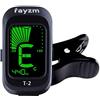 Rayzm Accordatore per Chitarra/Basso/Ukulele/Violino/Banjo, Batteria Inclusa