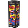 Spin Master Games, Cardinal Classics, Jumbling Tower Arcobaleno, gioco di società, pezzi di legno da impilare, costruire e far cadere, da 2 a 10 giocatori, dai 6 anni in su
