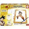 Educa - Tavolo da disegno Dragon Ball | Tavolo da disegno luminoso per bambini | Oltre 25 modelli di Dragon Ball Z | Tavolo creativo con luce LED | Gioco educativo per bambini dai 5 anni in su (20439)