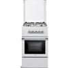 De'Longhi DL554GW2 - Cucina a Gas con Forno a Gas 4 Fuochi 50x50 cm Bianco
