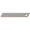 KWB 23206 Lame a scatto 18 mm rivestite in titanio per coltelli da taglio 023206 (6 pezzi, estremamente affilate, lunga durata, in pratica scatola dispenser)