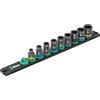 Wera 9608 Guida magnetica B Impaktor Imperial 1, guida a bussola con 9 chiavi a bussola Impaktor - 05005452001