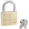Master Lock 4140KA-4232 Lucchetto con Chiavi in Ottone, Oro, 6 x 4 x 1.3 cm