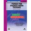Alfred Music Tunes for French Horn Technic, Level Three: Advanced Intermediate