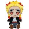 Bandai Demonio Slayer Kimetsu Nessun Yaiba Chibi Peluche Senjuro Rengoku ZA-143