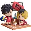 Good Smile Arts Shanghai Qset+ Haikyuu!! Tetsuro Kuroo E Kenma Kozume Figura GIAPPONE UFFICIALE