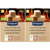 STARWAX - Cubi accendifuoco - Fino a 20 min di combustione - Accensione rapida e sicura - Non altera il sapore degli alimenti - Certificazione PEFC - Set da 34