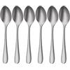 WMF Merit 1140966310 - Set di 6 cucchiai da espresso, 6 persone, in Cromargan protect, posate lavabili in lavastoviglie