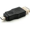 System-S Adattatore USB 2.0 Micro B maschio a tipo A, cavo nero