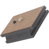 JTQYFI Piastra per fotocamera a cambio rapido sicuro, montaggio stabile per treppiede 880/870/860/950/288, adattatore di montaggio con blocco di sicurezza