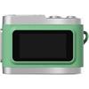 JoyousMall Fotocamera compatta 1080P Vlog con anti-shake e luce LED, ornamento portatile per studenti, ricaricabile di tipo C, per mini videoregistratore (arancione)