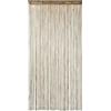 Durlo Tenda anti-mosche, portafinestra, 200 x 100 cm, tenda a fili, come divisorio o decorazione per ambienti, tende decorative con nappe glitterate per porte e finestre