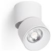 LEDKIA LIGHTING Applique LED 7W Alluminio Circolare Bianco New Onuba 2700K Bianco Caldo