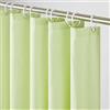 Furlinic Tenda Doccia Antimuffa Tessuto Impermeabile Lavabile Piccola Tende Doccia Design Poliestere con 8 Ganci Tenda Doccia Giallo Chiaro Waffle 120x210 cm