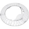 Bewinner Sostituzione della Luce a LED Ventilatore a Soffitto, 48W 72W 96W 120W Dimmabile Kit LED LED LED a LED, Kit di Retrofit a LED, Motore a LED Rotondi per Il Monte a Filo Luci del (96W)