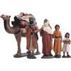 Triciclo Editores Famiglia dei Beduini | Figure misteriose |Figure del presepe |Serie 11 cm| Progettato da José Luis Mayo Decorazione natalizia |Nascita