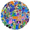 LYLSDSB Rainbow Friends Stickers 50 pezzi Cartoon Vinyl Impermeabile Game Sticker per Laptop Skateboard Bicicletta Computer Snowboard Bagagli Auto Carino Cartoon Roblox Adesivi per Teens Bambini Adulti