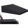 Generisch Cuscino per auto, cuscino a cuneo per auto, cuscino per sedile auto, cuscino per sedile auto, cuscino per sedile auto, cuscino in memory foam, colore nero, 45 x 40 x 12 cm