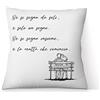 AL PRODUCTION Cuscino Personalizzato con Frase per Lui e Lei 40x40 cm con Fodera e Imbottitura per Divano, Letto e Poltrona - Idee Regalo Uomo e Donna Compleanno e San Valentino - Made in Italy