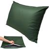 uyeoco Impermeabile Copri Federe Cuscini 80x80,Copricuscino Divano 60x80, Federa Cuscino con Cerniera,Moderne Per Camera Da Letto Divano Decorativo Lavabile Fodere Per Cuscino(Military green,60x70cm)
