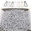 Egurs 1000 Pezzi Pera Pins, Spille di Sicurezza, Calabash Pin, Zucca Pins, a Forma di Pera, 21,5 mm (0.8 in) Lunga Bianco