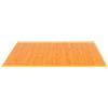 BIANCHERIAWEB SONNI CALDI E PROFONDI CON BIANCHERIAWEB Tappeto Bamboo Antiscivolo in Tinta Unita Cucina Salotto 50x200 Arancio