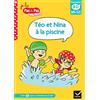 Hatier Téo et Nina à la piscine. Premières BD MS-GS: BD Téo et Nina, MS-GS: 6