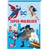 Nelson DC Superhelden: Super-Malbilder: mit Batman, Superman, Wonder Woman und Co. | Cooler Malblock für Kinder ab 4 Jahren