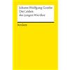 Reclam Philipp Jun. Die Leiden Des Jungen Werther [Lingua tedesca]