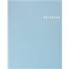CREATESPACE Notebook: Unlined/Plain Notebook - Large (8.5 x 11 inches) - 106 Pages || Pastel Blue Softcover
