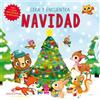 EDITORIAL EL PIRATA Navidad: Libro cartón con RUEDA para bebés 0-3 años - Papá Noel Navidad Polo Norte Santa Claus - Motricidad: 2