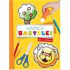 TROTSCH TRÖTSCH - Kinderbastelei ab 3 Jahren | Bastelbuch mit einfachen Formen zum Ausmalen, Ausschneiden und Kleben: Perfektes erstes Bastelbuch mit fröhlich bunten Bastelbögen für kreative Kinder