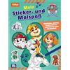 Nelson PAW Patrol Mitmachbuch: Mein Sticker- und Malspaß: Malbilder, Rätsel, bunte Sticker und Sticker zum Ausmalen!