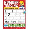 Lucas & Friends By RV AppStudios Number Tracing Workbook: Color, Count & Trace Numbers For Toddlers, Preschool, and Kindergarten Kids Ages 3 - 5 | Beginners Math Activity Book For Preschoolers & Kindergarteners