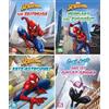Nelson Mini-Bücher: MARVEL 4er Spider-Man 1-4: 24 Mini-Bücher im Display