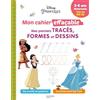 HACHETTE PRAT Mes premiers tracés, formes et dessins Disney Princesses: Maternelle TPS-PS-MS-GS