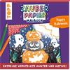 frechverlag GmbH Zauberpapier Malbuch Happy Halloween: Entdecke versteckte Muster und Motive!
