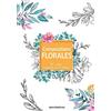 Merci les Livres Compositions florales: 20 cartes à peindre ou à colorier,