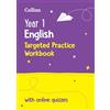 Collins Year 1 English Targeted Practice Workbook: Ideal for use at home and school