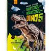 Schwager und Steinlein Meine coolen Kritzel-Kratzel-Dinos: 24 Kratzseiten mit realistischen Dinosauriern zum Auskratzen. Mit kniffligen Rätseln und tollen Zeichenschulen für kreative Dino-Fans ab 5 Jahren