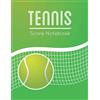 CREATESPACE Tennis Score Notebook: Tennis Game Record Keeper Book, Tennis Score, Tennis score card, Record singles or doubles play, Plus the players, Size 8.5 x 11 Inch, 100 Pages