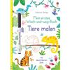 Usborne Mein erstes Wisch-und-weg-Buch: Tiere malen: mit abwischbarem Stift
