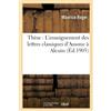 HACHETTE LIVRE-BNF Thèse : L'enseignement des lettres classiques d'Ausone à Alcuin