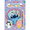Hemma Disney Stitch Mon coloriage multicolore: Avec stickers et 1 crayon multicolore