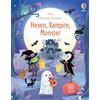 Usborne Mein erstes Stickerbuch: Hexen, Vampire, Monster: mit über 100 Stickern Gruselspaß erleben - Stickerheft ab 3 Jahren
